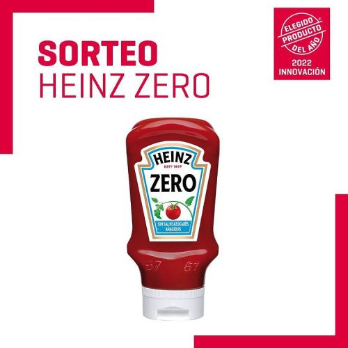 Sorteo 20 botellas Heinz Zero
