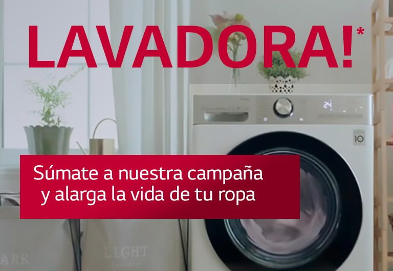 Sorteo de lavadora LG AI DD