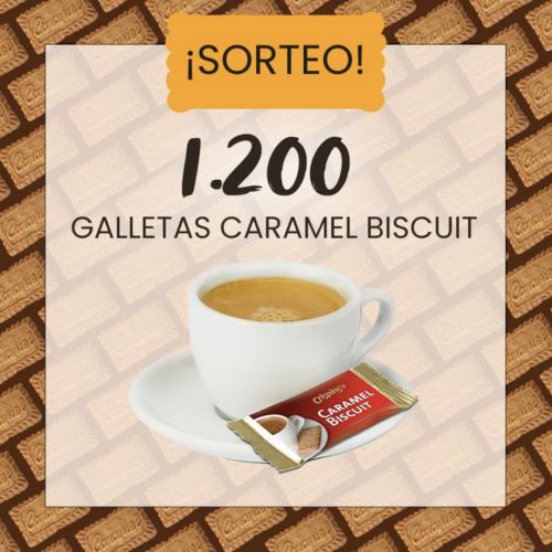 Sorteo Lets Chocolaat 1.200 galletas Caramel Biscuit