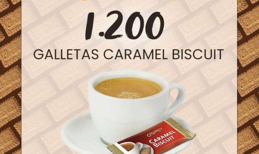 Sorteo Lets Chocolaat 1.200 galletas Caramel Biscuit