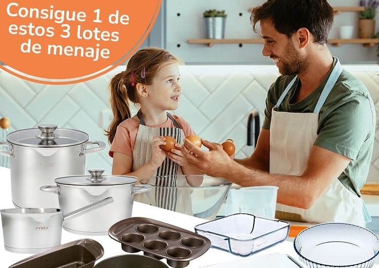 Sorteo 3 lotes de menaje Carrefour