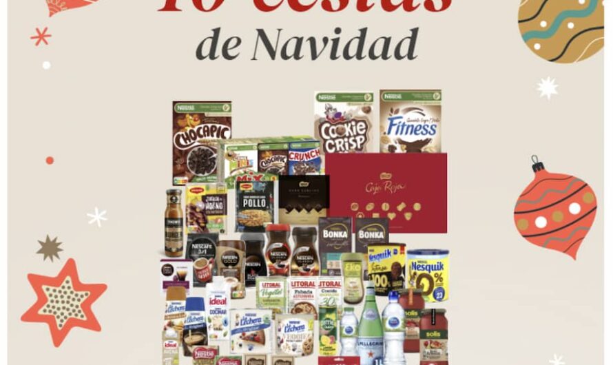Sorteo de Nestlé 10 cestas de Navidad
