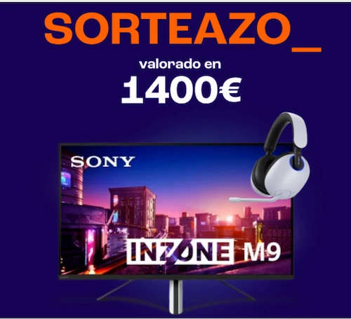 Sorteo PcComponentes pack Sony monitor + auriculares