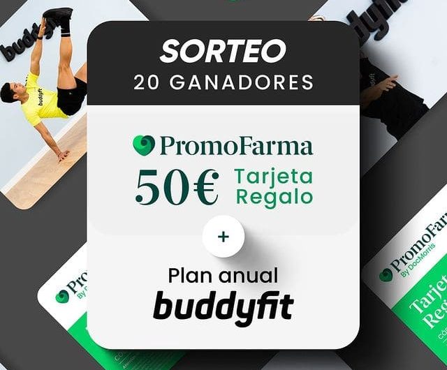 Sorteo 20 tarjetas Promofarma