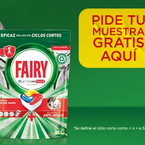 Muestras Gratis de Fairy Platinum Plus