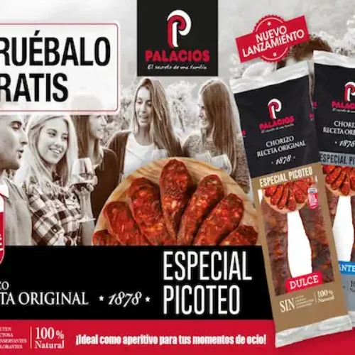 Prueba gratis chorizo Palacios Especial Picoteo