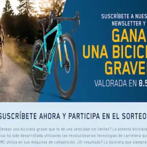 Sorteo de bicicleta BMC valorada en 8500 euros