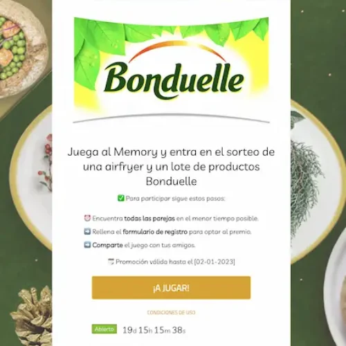 Sorteo Bonduelle Airfryer y un lote de sus productos