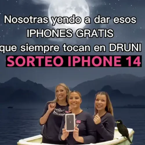 Sorteo Druni iPhone 14 gratis