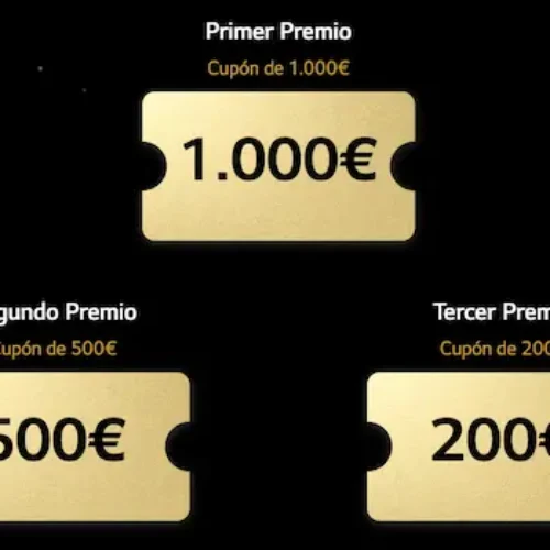 Sorteo LG 1.000€ para gastar en su tienda