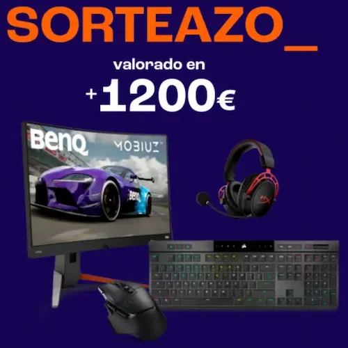 Sorteo de un Pack Gaming valorado en 1200€