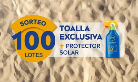 Sorteo 100 lotes de toalla y protector solar Nivea