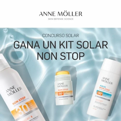 Sorteo 10 kits Solar Non Stop Anne Moller