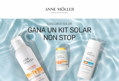 Sorteo 10 kits Solar Non Stop Anne Moller