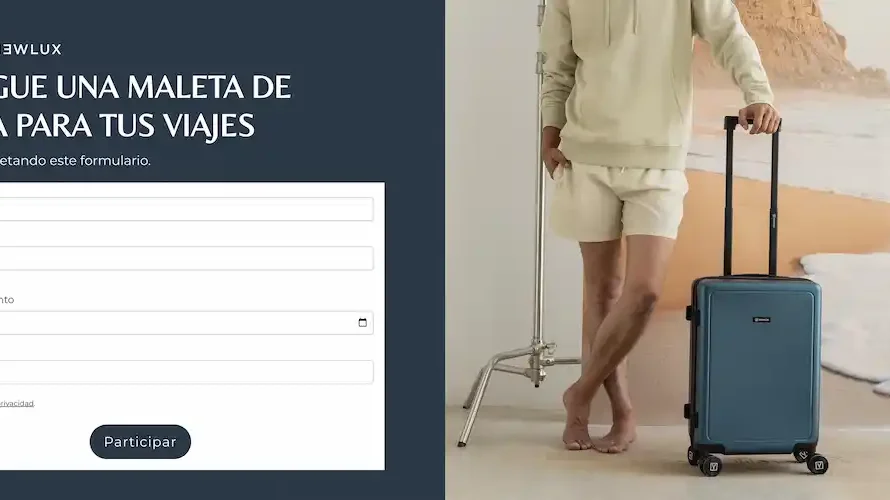 Sorteo de una Maleta Perfecta para Escapadas Newlux