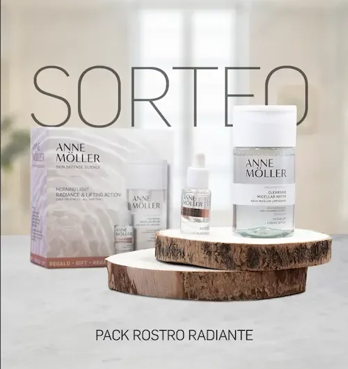 Sorteo Anne Möller un Pack de Cremas Rostro Radiante