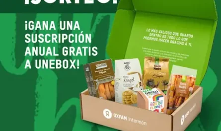 sorteo oxfam intermon cajas de comercio justo