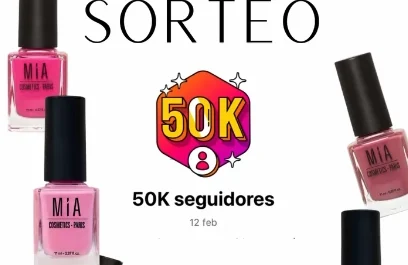 Sorteo 50 esmaltes Mia Cosmetics