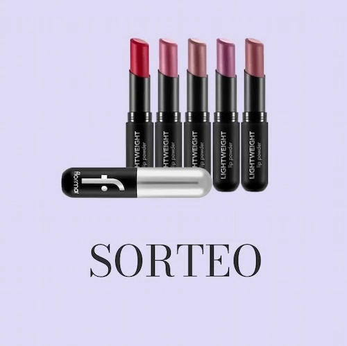 Sorteo 10 packs de labiales Flormar en Primor