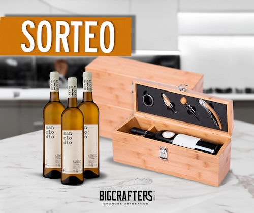 Sorteo 3 sets de vino premium de Cave Vinum