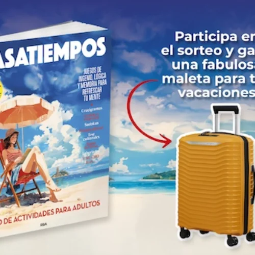 Sorteo 10 maletas Samsonite de Pasatiempos