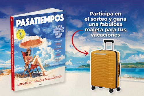 Sorteo 10 maletas Samsonite de Pasatiempos