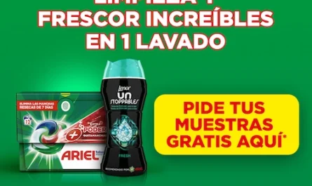 Muestras gratis de Ariel y Lenor Unstoppables