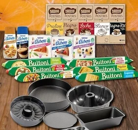 Sorteo lote Nestlé y moldes Culinarium