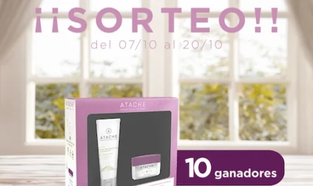 Sorteo 10 packs de tratamiento rejuvenecedor de Atache