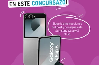 Sorteo Samsung Galaxy Z Flip 6 de Yoigo