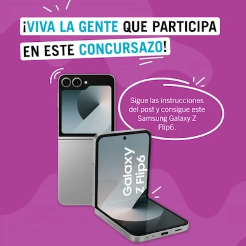 Sorteo Samsung Galaxy Z Flip 6 de Yoigo