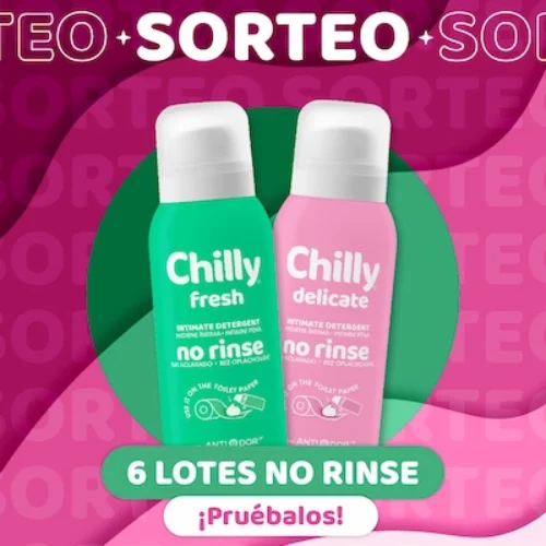 Sorteo 6 packs de Chilly No Rinse