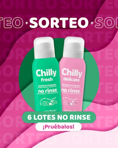 Sorteo 6 packs de Chilly No Rinse