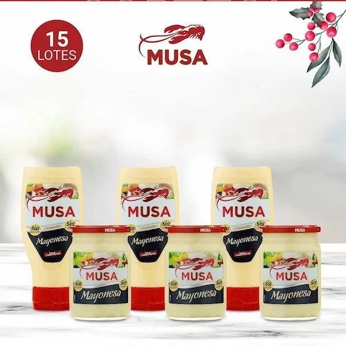 Sorteo 15 lotes de mayonesa Musa