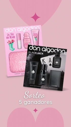 Sorteo 10 sets de Don Algodón Perfumes