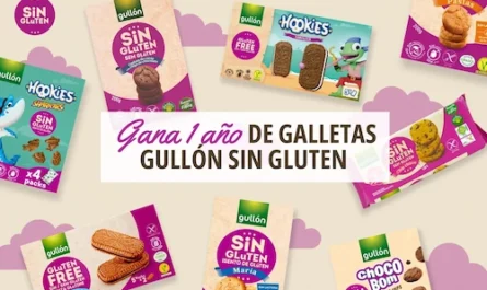 Sorteo año de galletas Gullón gratis