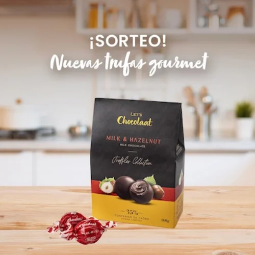 Sorteo caja de trufas gourmet de Let’s Chocolaat