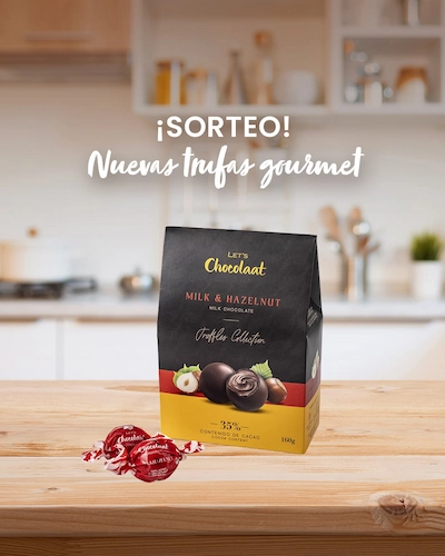Sorteo caja de trufas gourmet de Let’s Chocolaat