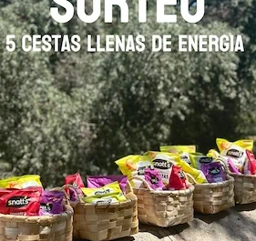 Sorteo 5 cestas de Snatts