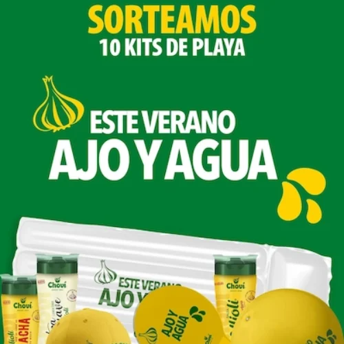 Sorteo 10 lotes de Salsas Chovi