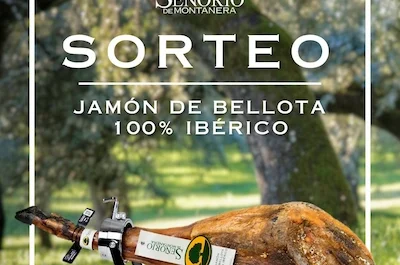 Sorteo jamón de bellota Señorío de Montanera