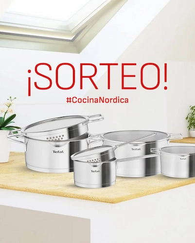 Sorteo batería de cocina de Tefal