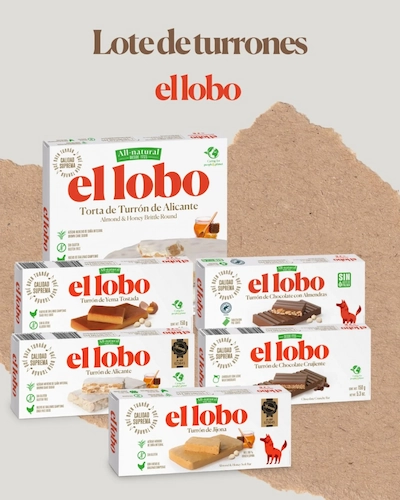 Sorteo lote de turrones El Lobo