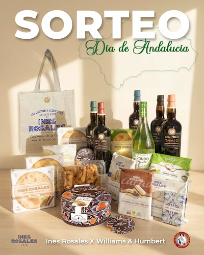 Sorteo lote de productos Inés Rosales y Williams & Humbert
