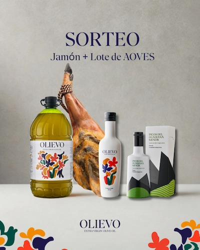 Sorteo pack de jamón y aceites Olievo